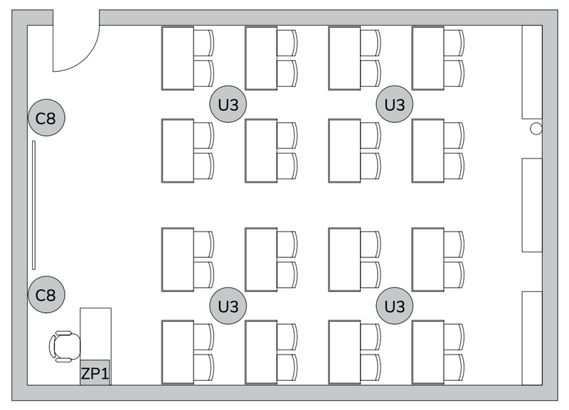 Optimal Audio Classroom PA Sound System